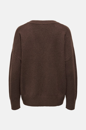 Pull met V-hals - bruin - ONLY® - 7