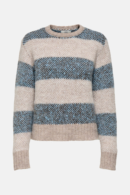 Pull met ronde hals - Multicolor