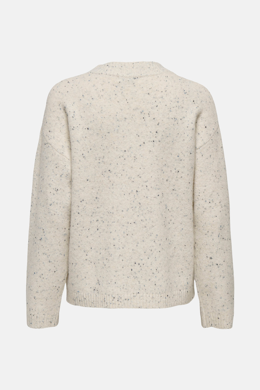 Pull met ronde hals - ecru - JDY