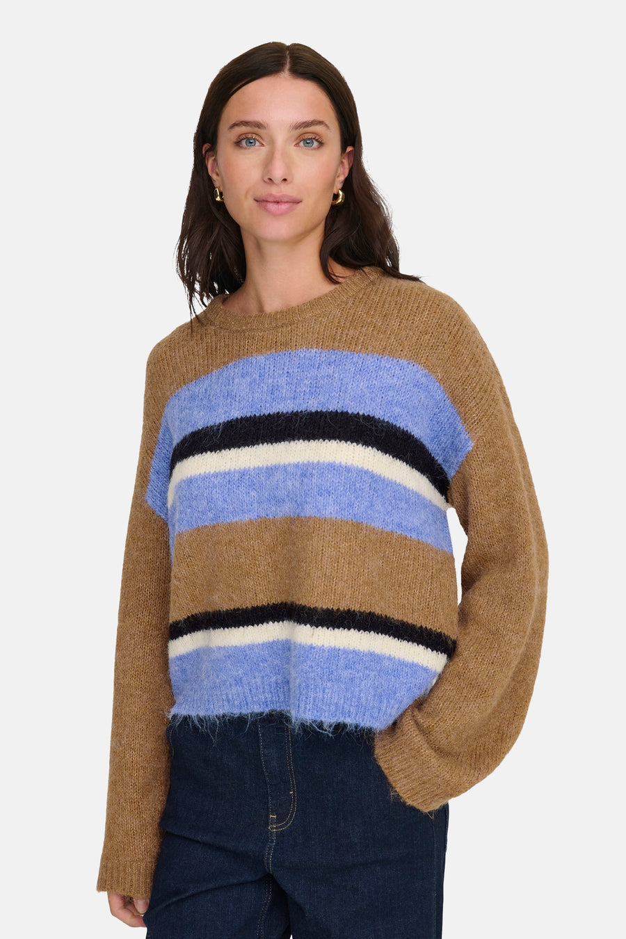 Pull met ronde hals - multicolor - ONLY®