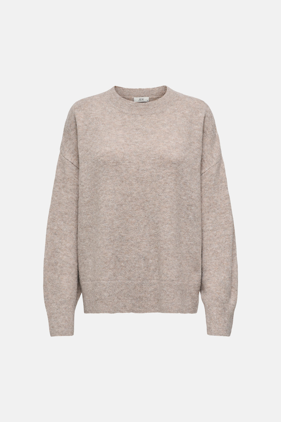 Trui met ronde hals beige - JDY