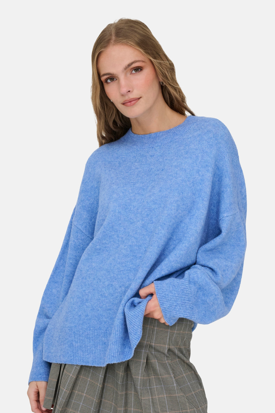 Pull col O bleu - JDY - JDY - 4
