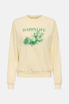 Sweater met ronde hals Ecru - ONLY®
