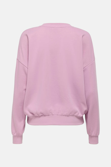 Sweater met ronde hals Roze - ONLY®