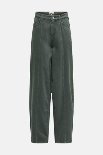 Pantalon vert de ONLY ONLY avec po po et et des décor décorativesatives