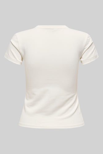 T-shirt met korte mouwen - wit
