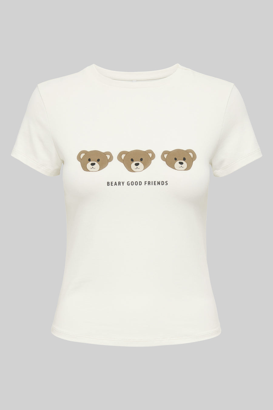 T-shirt met korte mouwen - wit