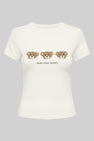 T-shirt met korte mouwen - wit