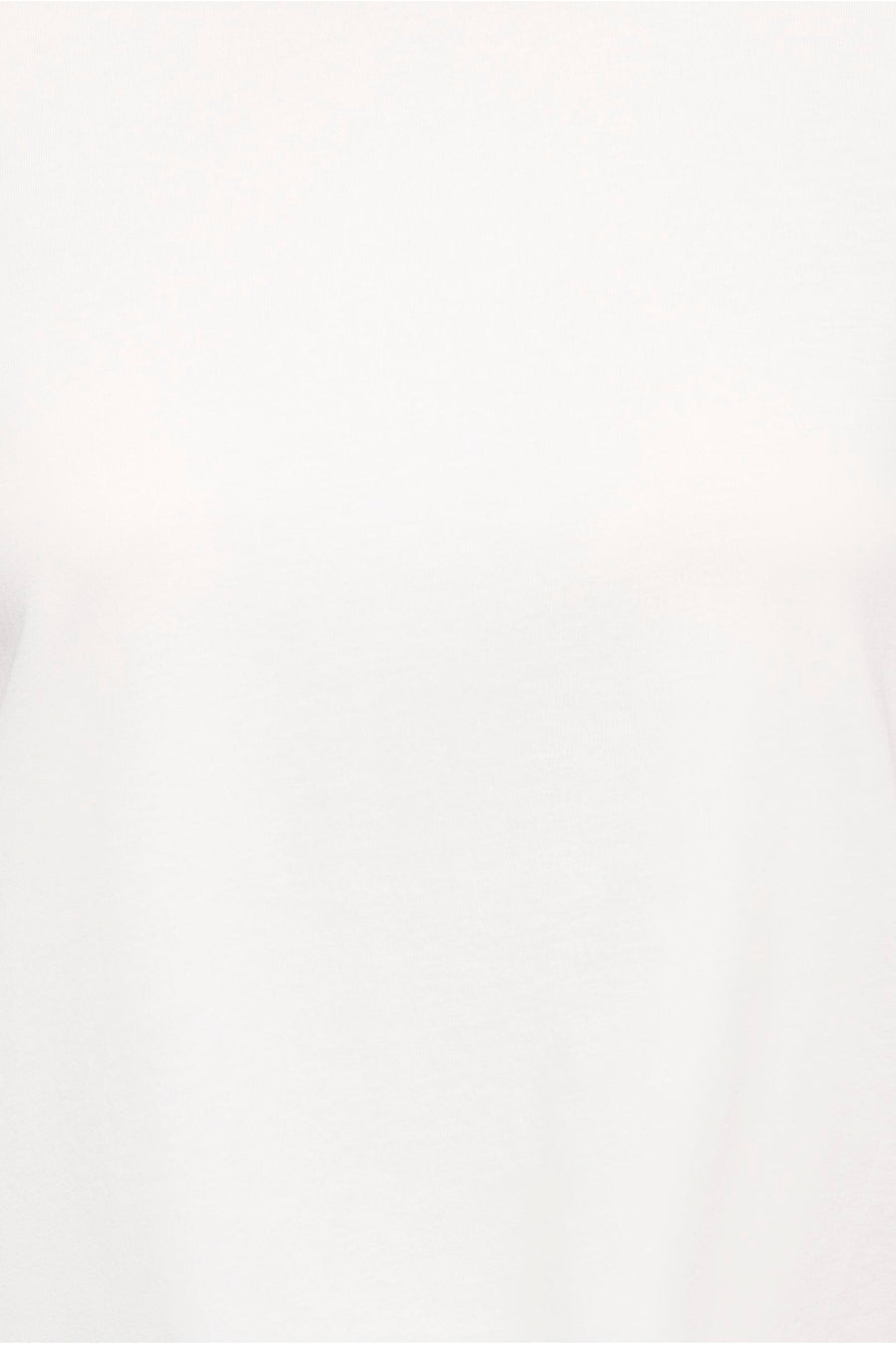 T-shirt blanc à manches courtes ONLY®, uni et avec une subtile texture.
