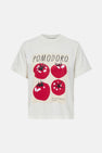 T-shirt met korte mouwen - wit