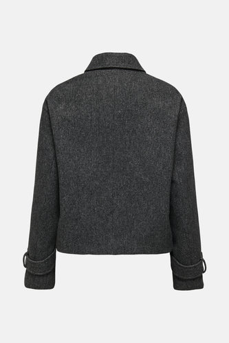 Korte jas grijs - ONLY® - ONLY®