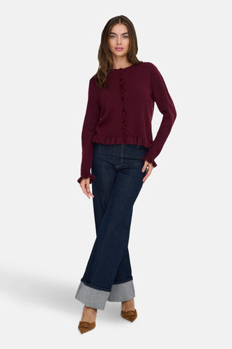 Cardigan - Bordeaux