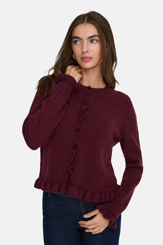 Cardigan - Bordeaux - JDY - 7