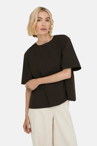 T-shirt met korte mouwen - bruin - ONLY®