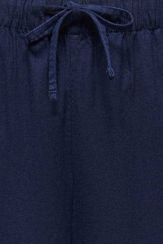 Pantalon bleu d'ONLY avec un cordon de serrage à la taille.