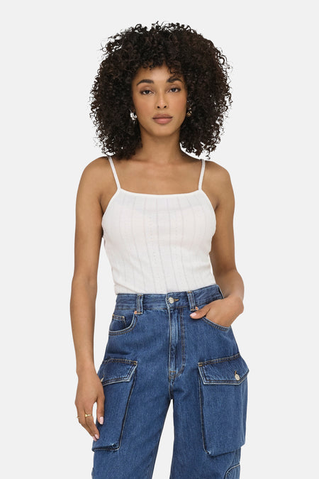 Tanktop Wit - ONLY®