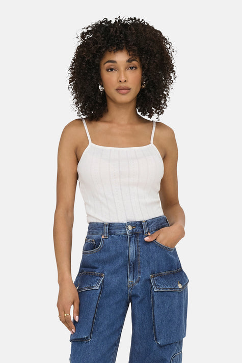 Tanktop Wit - ONLY®