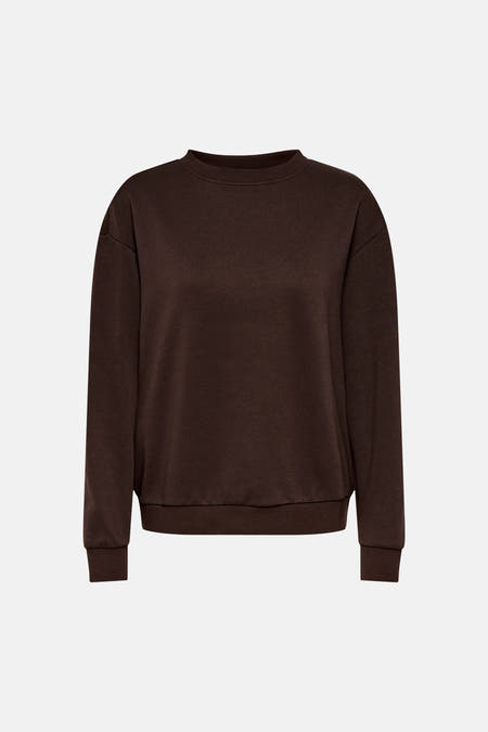 Sweater O hals - Coffee Bean
