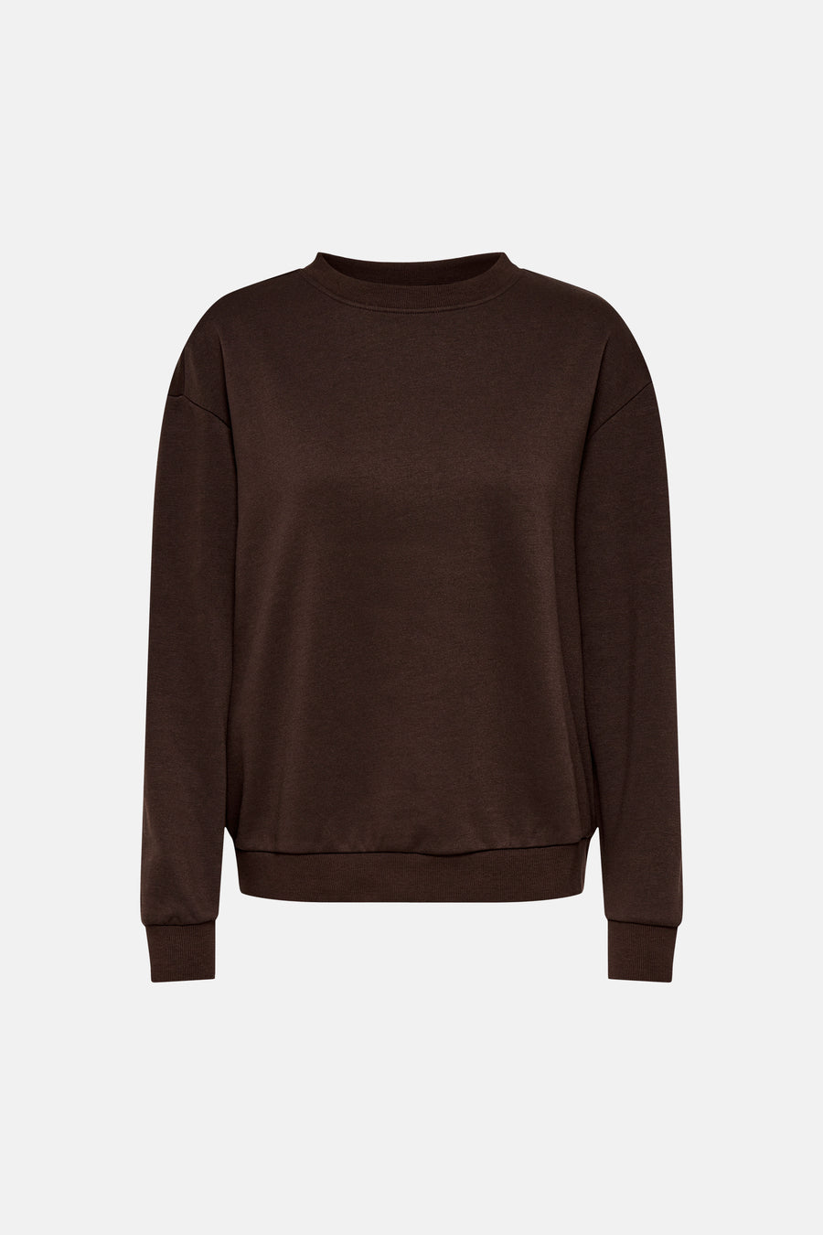 Sweater met ronde hals bruin - JDY