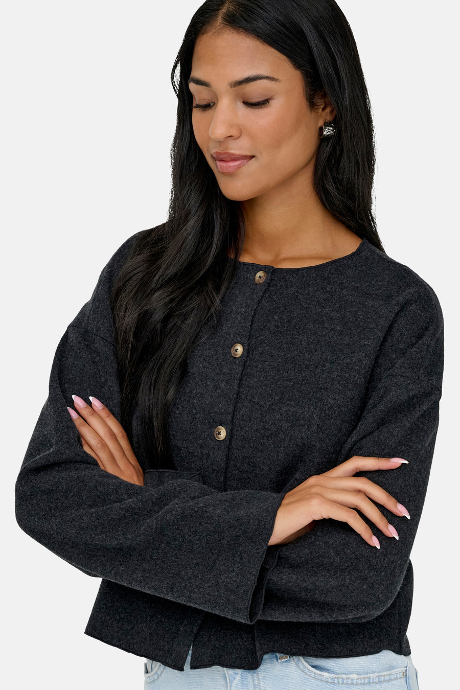 Cardigan - grijs - ONLY®