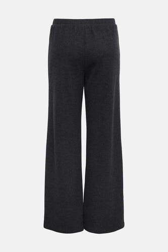 Grijze broek van ONLY®, met wijde pijpen en een elastische tailleband.