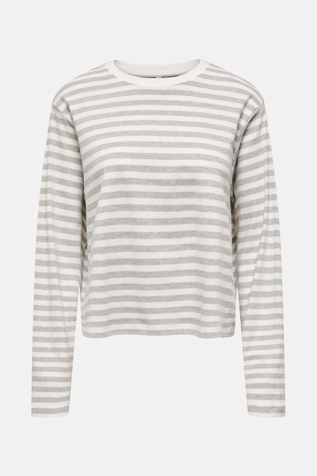 T-shirt met lange mouwen - grijs