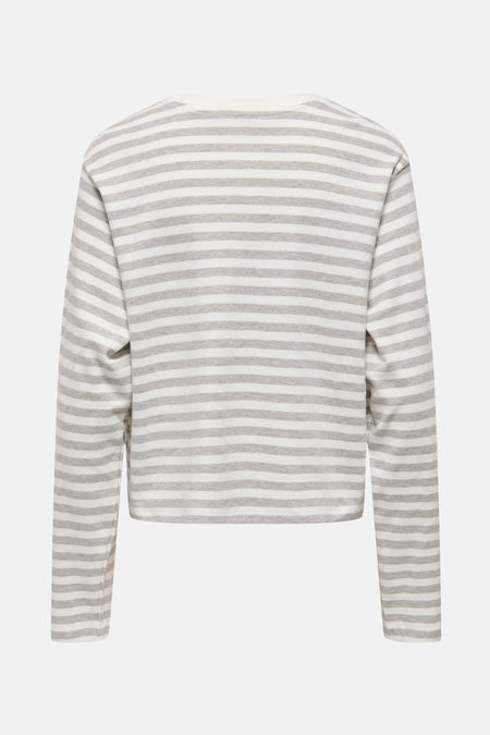 T-shirt met lange mouwen - grijs