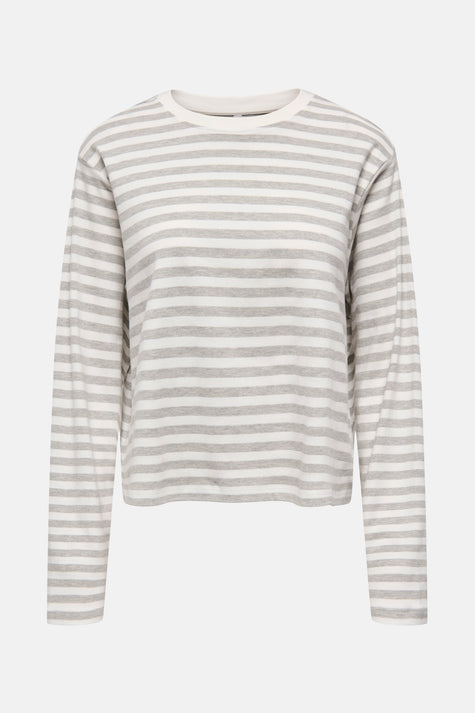 T-shirt met lange mouwen - grijs