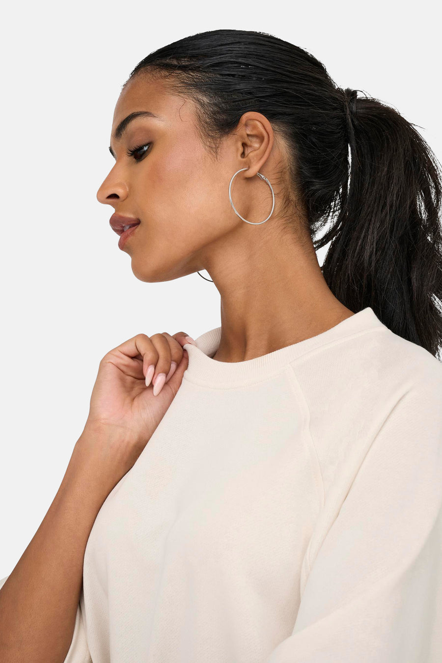 T-shirt met korte mouwen - ecru - ONLY®