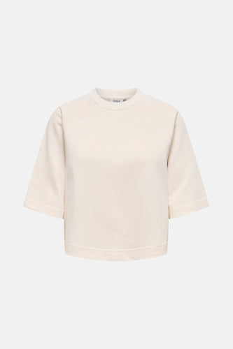 T-shirt met korte mouwen - ecru - ONLY®