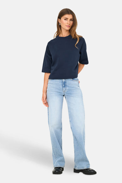 T-shirt met korte mouwen - blauw