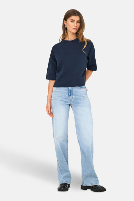 T-shirt met korte mouwen - blauw