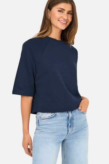 T-shirt met korte mouwen - blauw