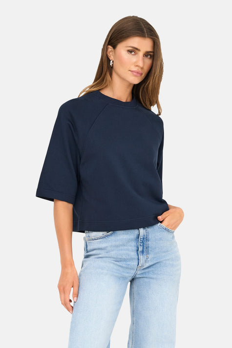 T-shirt met korte mouwen - blauw