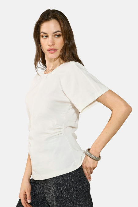 Top (korte mouwen) Ecru - ONLY®