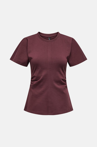 T-shirt met korte mouwen - Bordeaux - ONLY® - 2