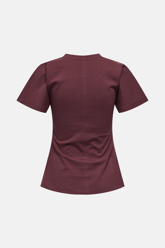 T-shirt met korte mouwen - Bordeaux - ONLY® - 2