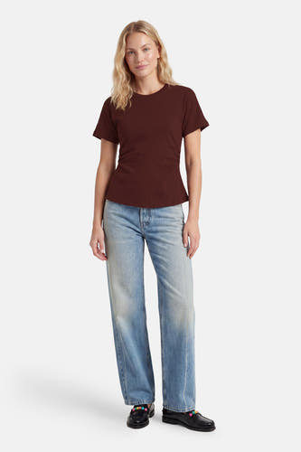 T-shirt - bruin