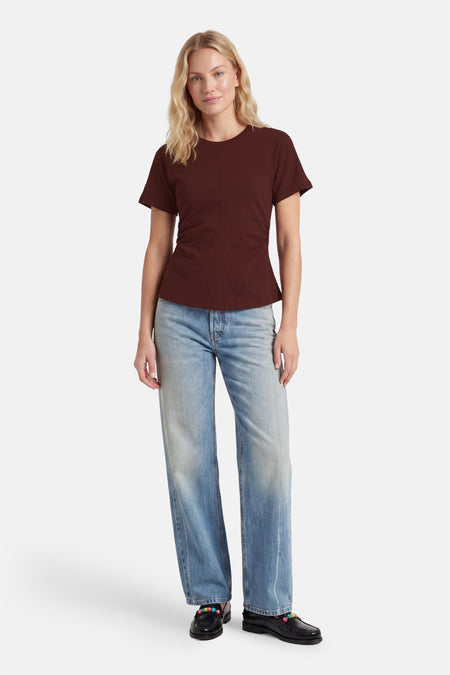 T-shirt - brun
