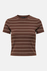 T-shirt met korte mouwen - bruin