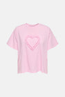 T-shirt met korte mouwen - roze