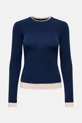 T-shirt met lange mouwen - blauw - ONLY® - 6