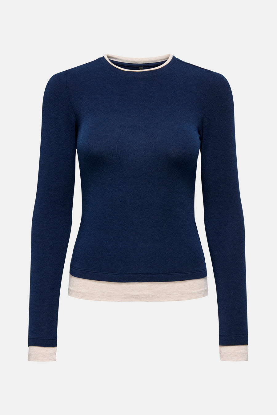 T-shirt met lange mouwen - blauw - ONLY® - 5