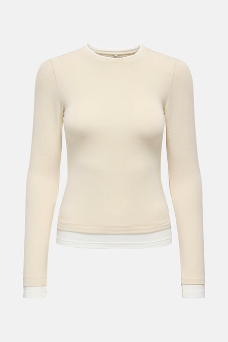 Top (lange mouwen) ecru - ONLY®