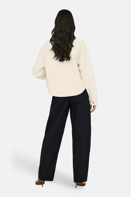 Korte jas ecru - JDY