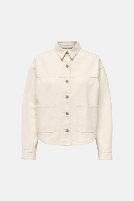 Korte jas ecru - JDY