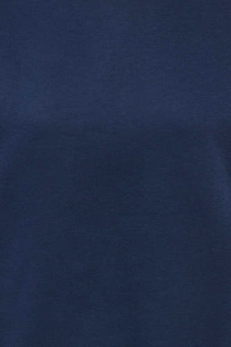 Pull bleu à col rond de ONLY®, tissu uni avec une texture subtile.