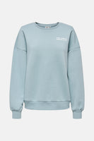 ONLZENJA L/S BOXY FLOCK PRINT CS SWT