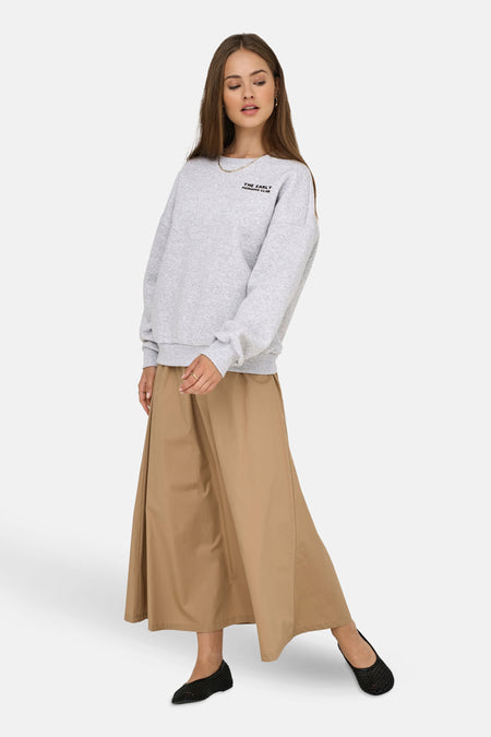 ONLZENJA L/S BOXY FLOCK PRINT CS SWT