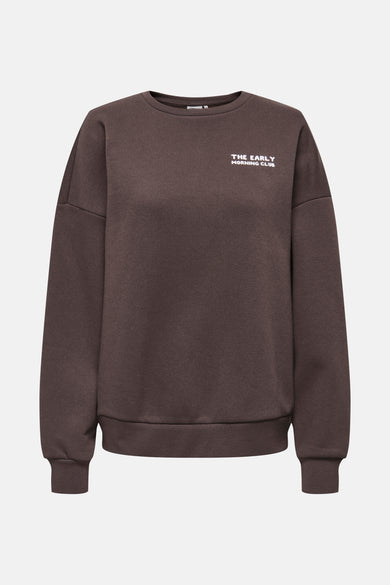 ONLZENJA L/S BOXY FLOCK PRINT CS SWT